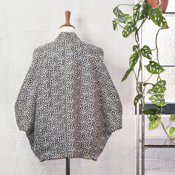 Veste kimono "Hélio" - Sable/Bronze/Pétrole – Image 4