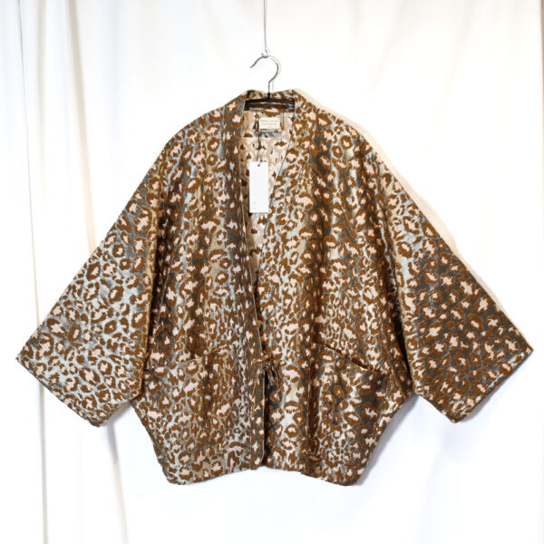 Veste "L'iconique", coloris ocre, pétale et argent
