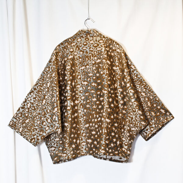 Veste "L'iconique", coloris ocre, pétale et argent – Image 2