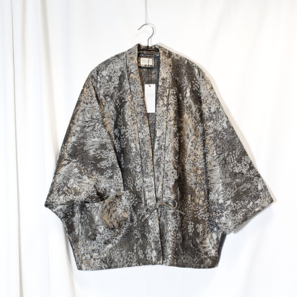 Veste "L'iconique" jacquard fleurs argent – Image 2