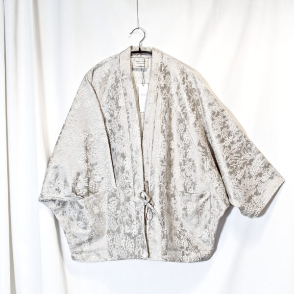 Veste "L'iconique" jacquard fleurs d'albâtre – Image 2