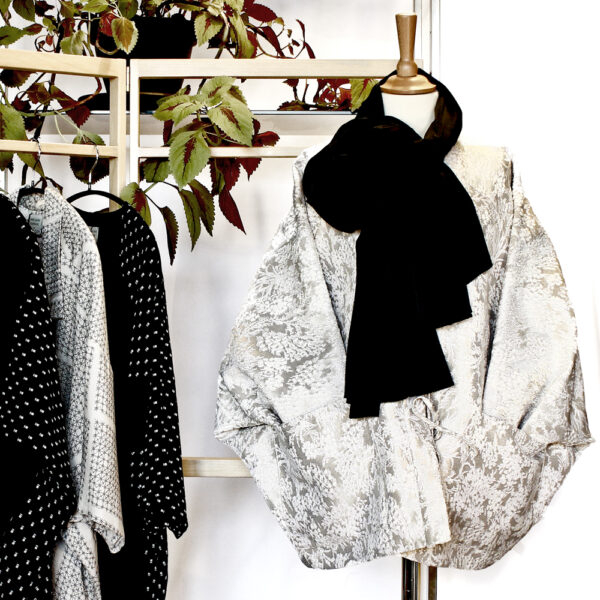 Veste "L'iconique" jacquard fleurs d'albâtre – Image 5