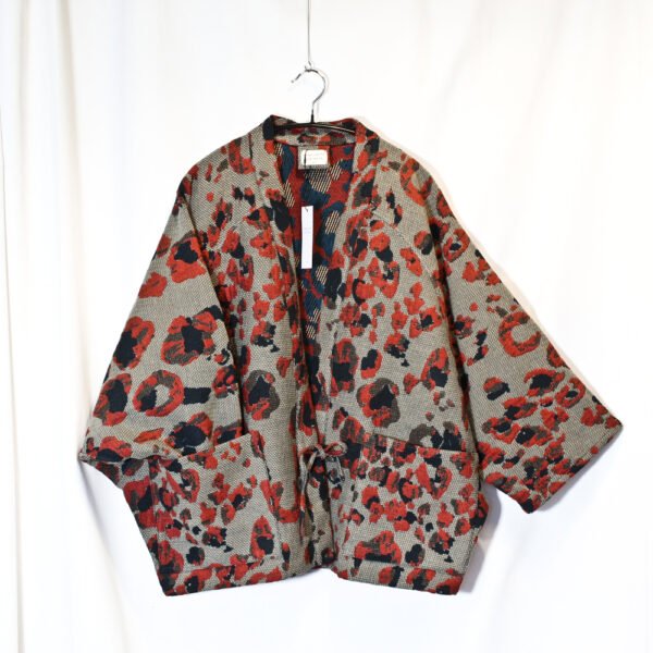 Veste "L'iconique" léopard, coloris sanguine - SOLD OUT – Image 2