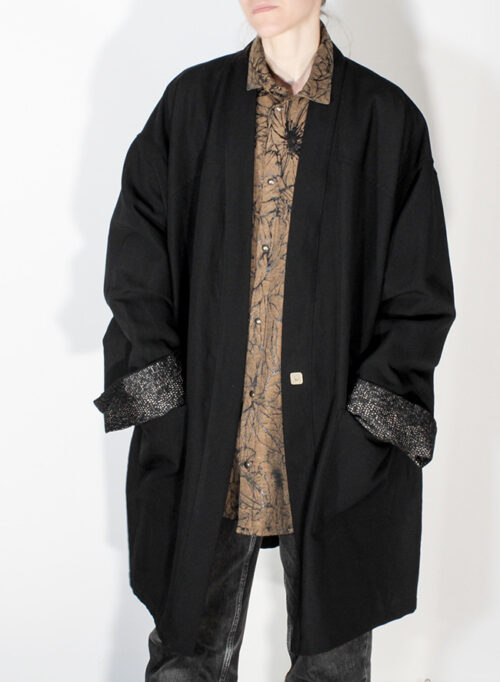 Veste longue "La Standing" - Noir Urbain